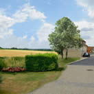 Ouverture du lotissement sur le paysage