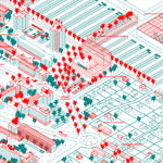 Articulation entre les différents tissus urbains. © JEAN NOUVEL [AJN] , JEAN-MARIE DUTHILLEUL [AREP], MICHEL CANTAL DUPART [ACD]